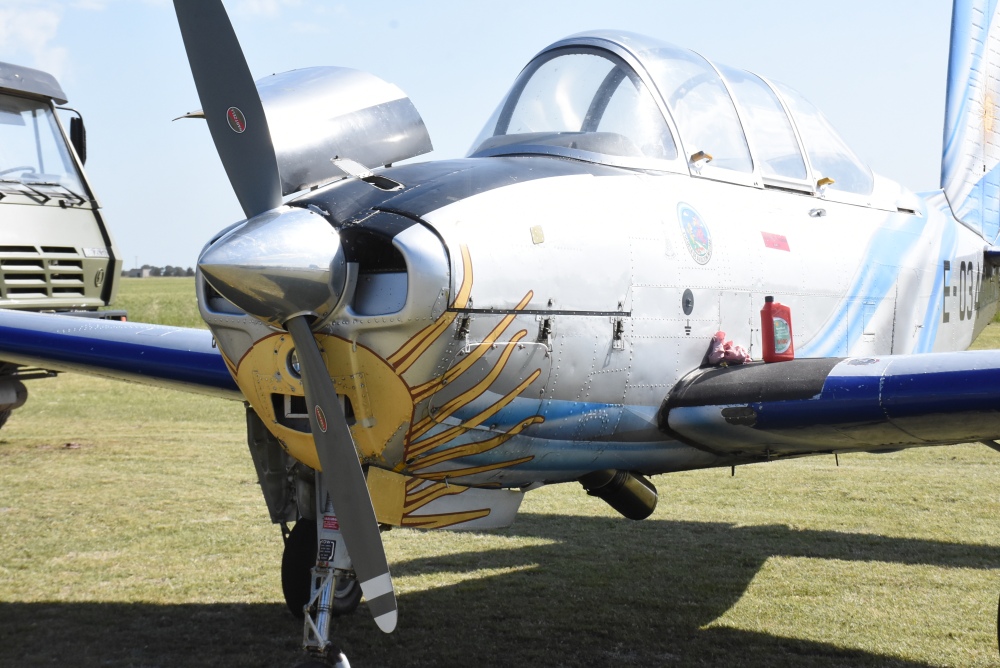 Charla abierta del Comodoro Luis Briatore en el Aero Club Pigüé