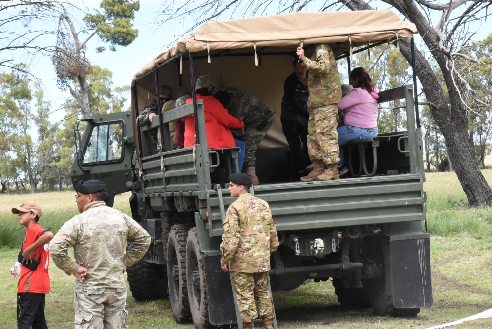 Jornada de puertas abiertas en la Guarnición Militar Pigüé