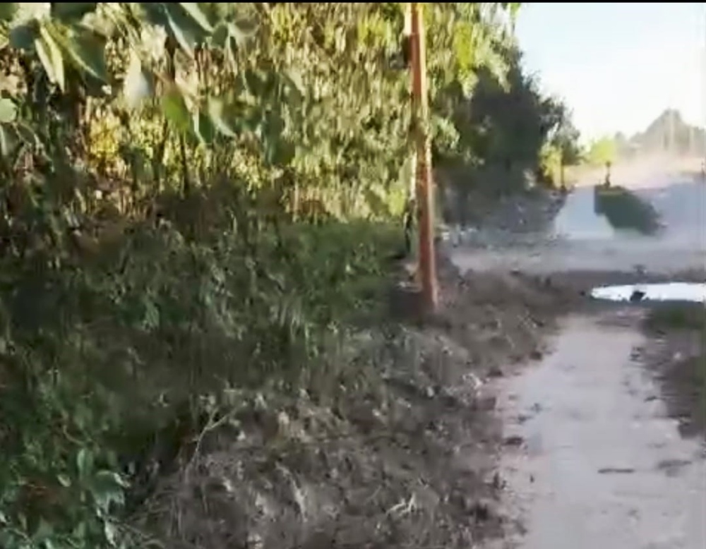 Piden el mejoramiento y conservación del sendero peatonal de Av. Mitre