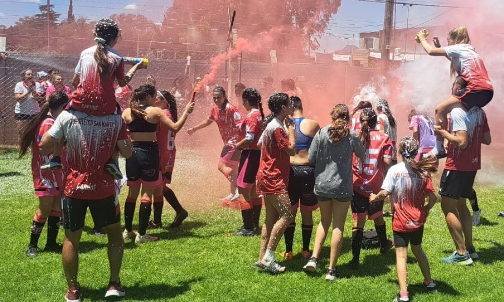 San Martín de Carhué se consagró campeón 2024 de Sub 15 femenino