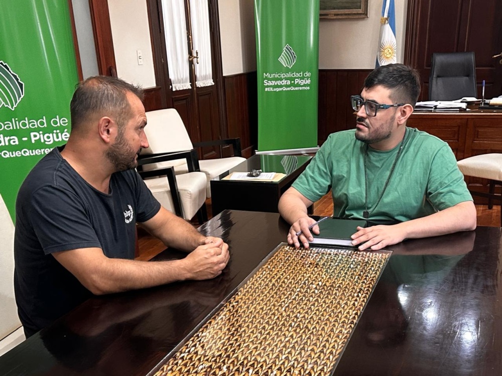 El Intendente Matías Nebot se reunió con Matías Litre para abordar su situación