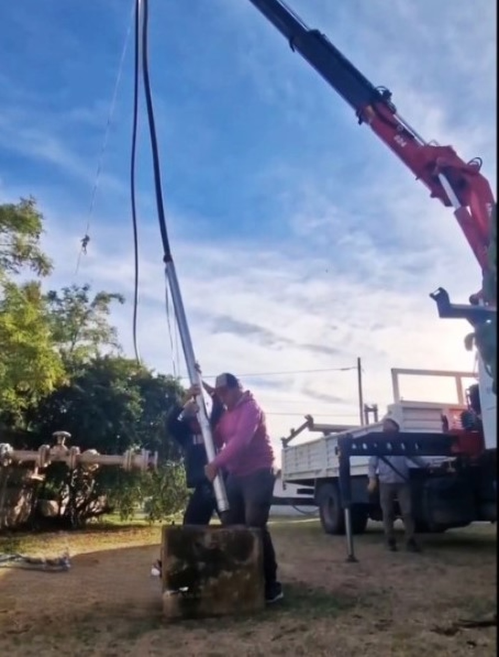 Bomba nueva para Arroyo Corto