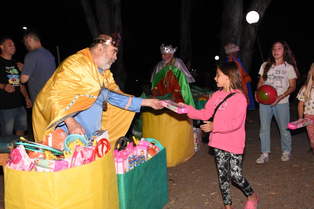 ¡Los Reyes Magos pasaron por Pigüé!