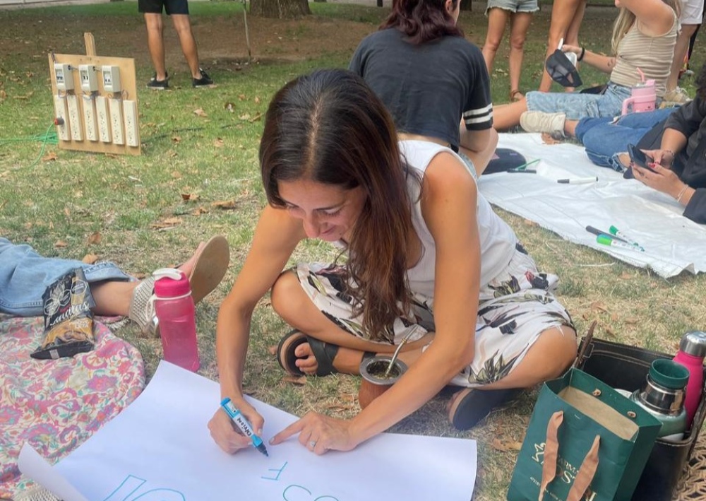 Marcha Federal del Orgullo Antifacista y Antirracista en Pigüé