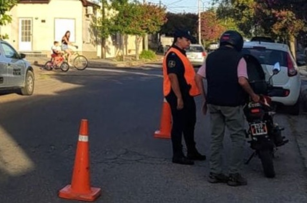 Continúan los controles vehiculares en distintos sectores de la ciudad