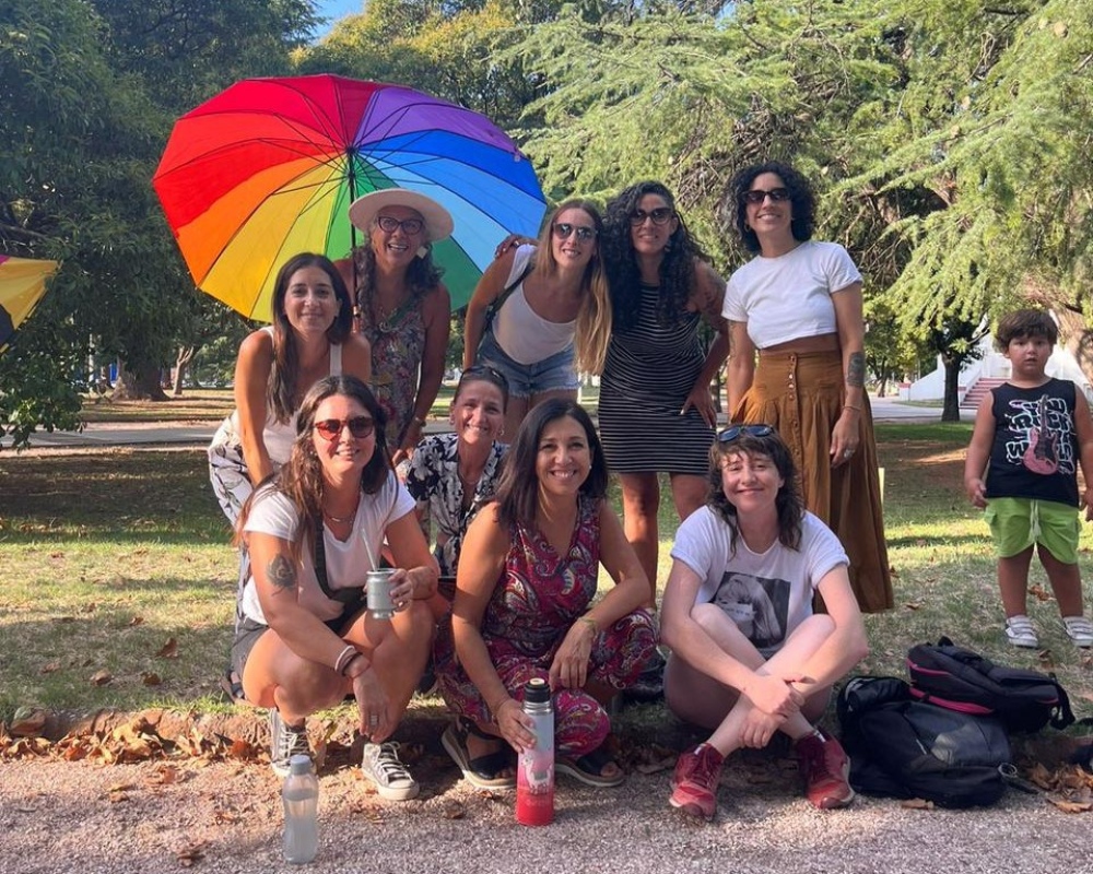 Marcha Federal del Orgullo Antifacista y Antirracista en Pigüé