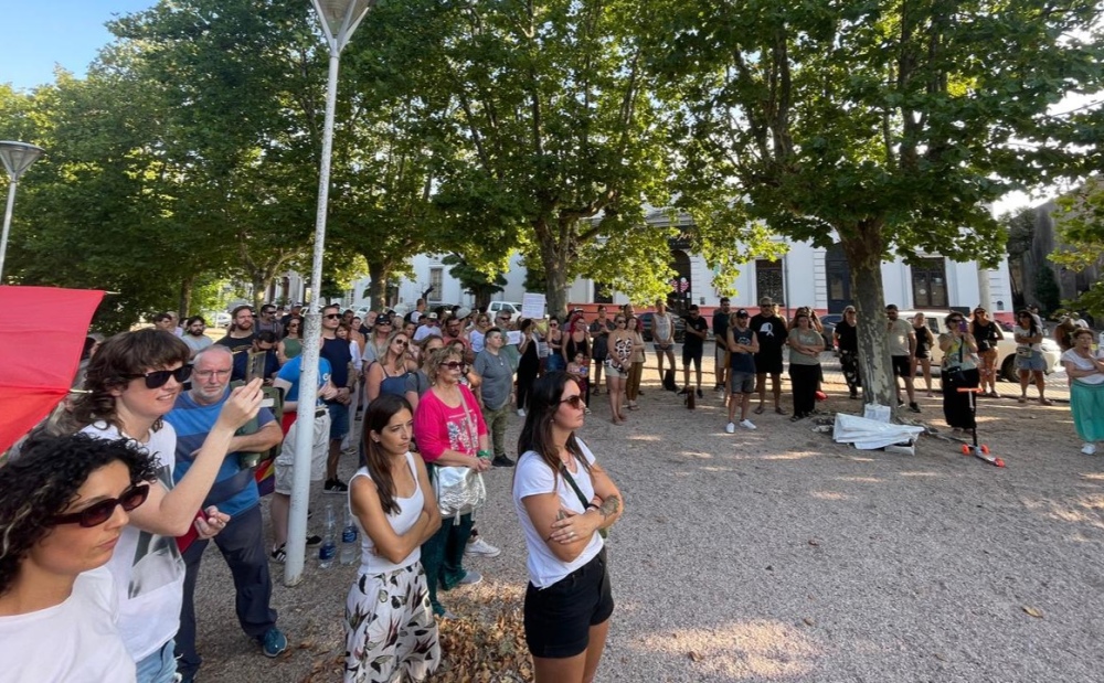 Marcha Federal del Orgullo Antifacista y Antirracista en Pigüé