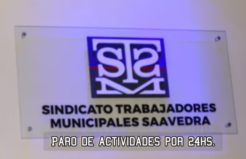 Paro de actividades  por 24hs. del Sindicato de Trabajadores Municipales