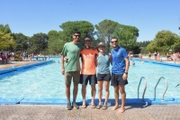 Encuentro de natación y recreación en el marco de “Escuelas Abiertas de Verano”