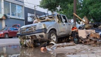 El día después de la catástrofe: Bahía volvió a amanecer destrozada