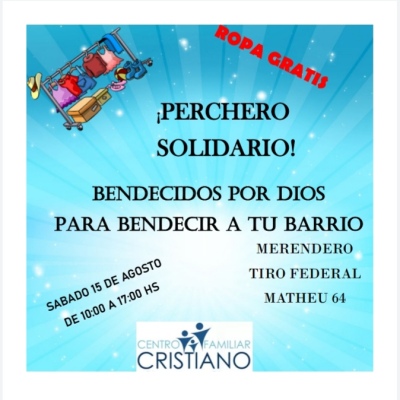 PERCHERO SOLIDARIO EN EL TIRO FEDERAL