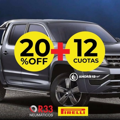 LLEGÓ OCTUBRE Y TENÉS PROMO EN R33 NEUMÁTICOS