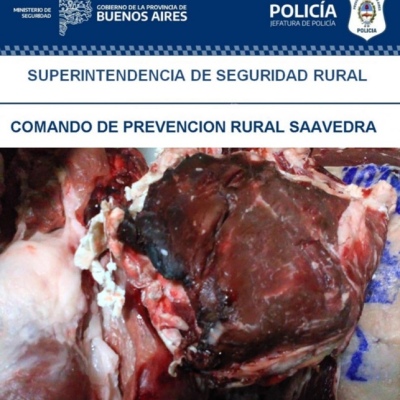 ACLARACIÓN SOBRE DECOMISO DE CARNE EN UN COMERCIO DE PIGUE