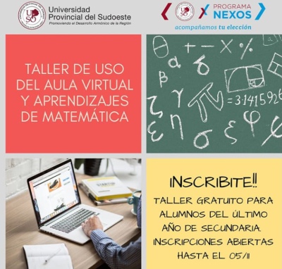 TALLER DE MATEMÁTICA