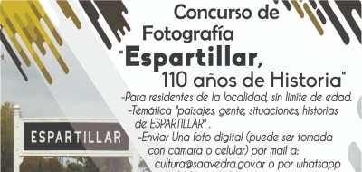 CONCURSO FOTOGRÁFICO EN ESPARTILLAR