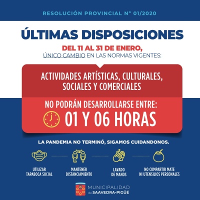 LAS NUEVAS DISPOSICIONES EN EL DISTRITO