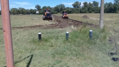 TRABAJOS DE LIMPIEZA EN EL PREDIO DEL TIRO FEDRAL