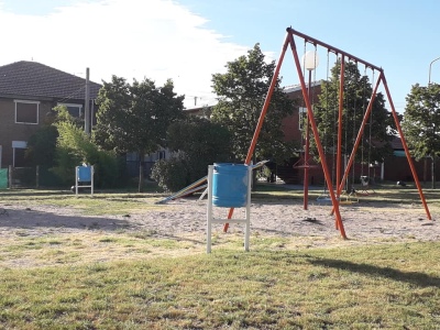 LA PLAZA DEL BARRIO JARDÍN QUEDÓ COMO NUEVA