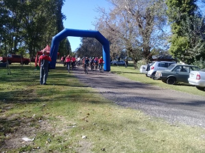 Exitoso cicloturismo en Saavedra