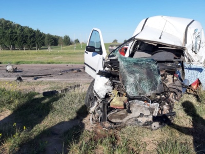 Murió un hombre tras un accidente en la ruta 33