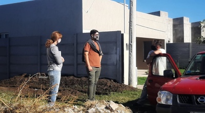 Todos por Saavedra: Matias Nebot y Daniela Urrutia recorrieron “Barrio las Sierras”