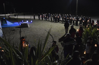 Dufaur: vigilia en homenaje a los caídos y veteranos de Malvinas