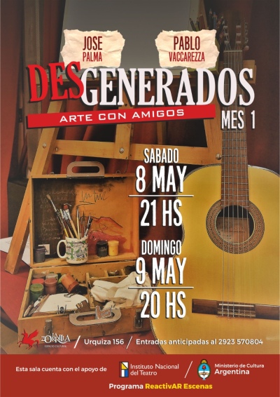 La Zorrilla presenta "Desgenerados"