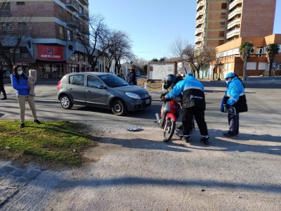 Accidente sin mayores consecuencias