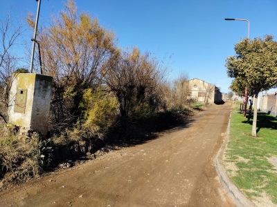 Limpian el terreno de la ex curtiembre