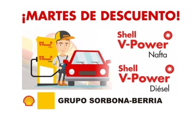 SHELL PIGÜÉ EN JULIO SIGUE CON LOS MARTES DE DESCUENTOS!!!!