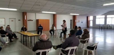 ACTIVIDADES DE LA PRECANDICATA LETICIA IACOVELLI Y SU EQUIPO