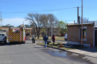 Incendio en una vivienda