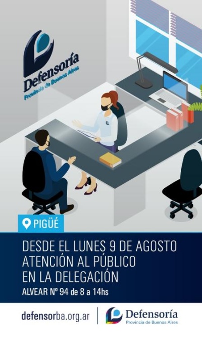 VUELVE LA ATENCIÓN PRESENCIAL A LA OFICINA DE DEFENSORÍA DEL PUEBLO