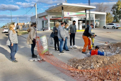 CONCEJALES y CONSEJEROS de JUNTOS visitaron la localidad de Espartillar y la Planta de Reciclado “Pago limpio” de Pigüé