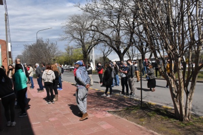 Ya votó el 40% del padrón en el distrito de Saavedra