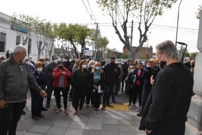 Los municipales están de paro hasta el lunes a las 8 hs.