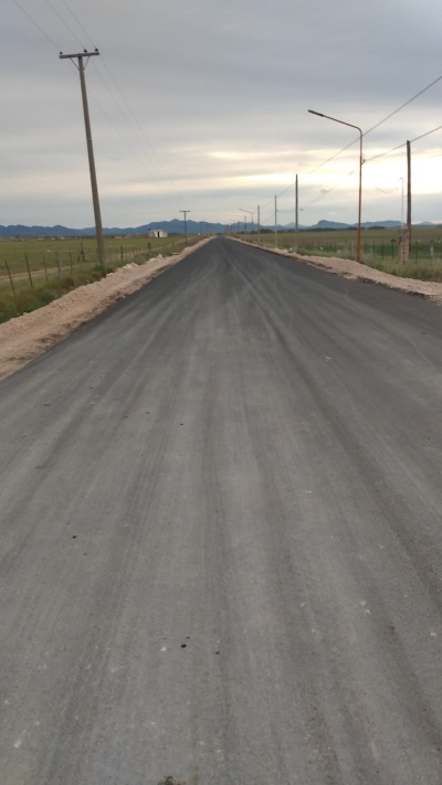 Habilitaron el tramo pavimentado a la cárcel de Saavedra