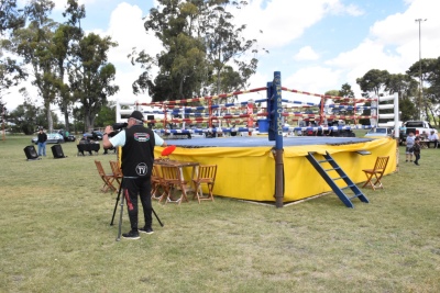 Primera fecha del Torneo regional de boxeo