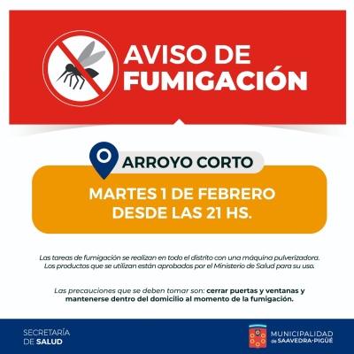 CRONOGRAMA DE FUMIGACIÓN