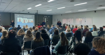 Osmar Herrera participó de un taller de capacitación para instituciones educativas