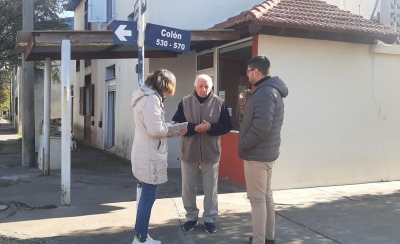 Nebot y Urrutia siguen recorriendo los barrios