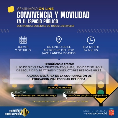 Comienza el programa municipal de concientización vial