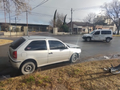 Choque en Av. Avellaneda y Libertad