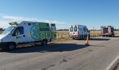 Una pigüense falleció en gravísimo vuelco en la ruta 85