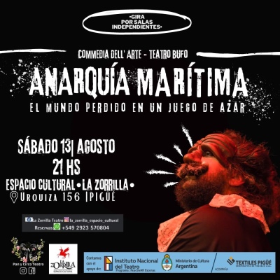 Llega "Anarquía Marítima" a La Zorrilla