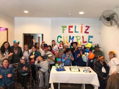 El Centro de Día celebró sus 26 años a pura fiesta