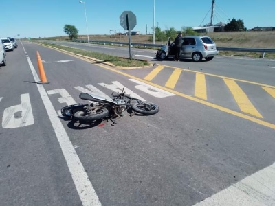 Motociclista de Espartillar falleció en accidente en la 33 y 60