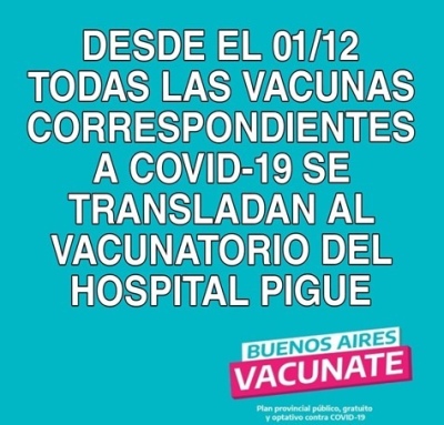 Desde hoy las vacunas contra Covid se aplican en los hospitales públicos