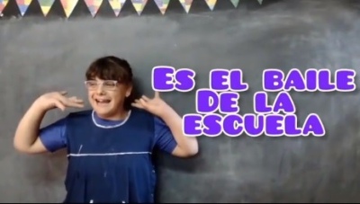 Se viene el baile en la calle de la escuela especial