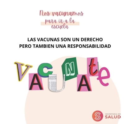 Vacunas: Campaña para la completar calendarios con la vuelta al cole